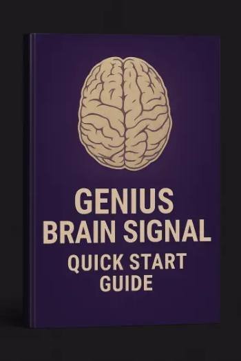 Genius Brain Signal Quick Start Guide bonus showing how to get started with the audio program